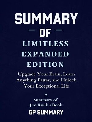 cover image of Summary of Limitless Expanded Edition by Jim Kwik